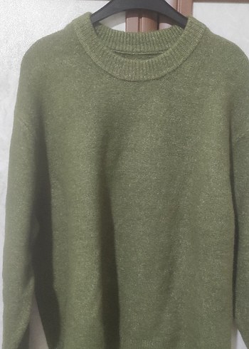 Stradivarius Kadın Haki Kazak - Görsel 6