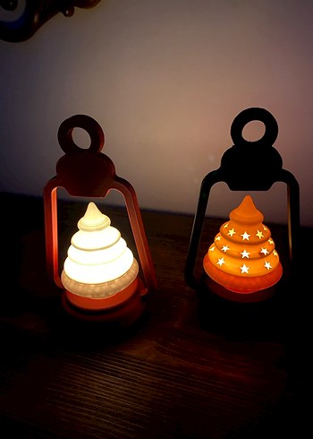 Mumlu Dekoratif Fener - Görsel 2