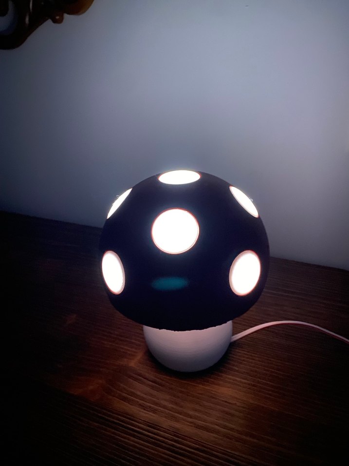 Mantar Gece Lambası - Görsel 2