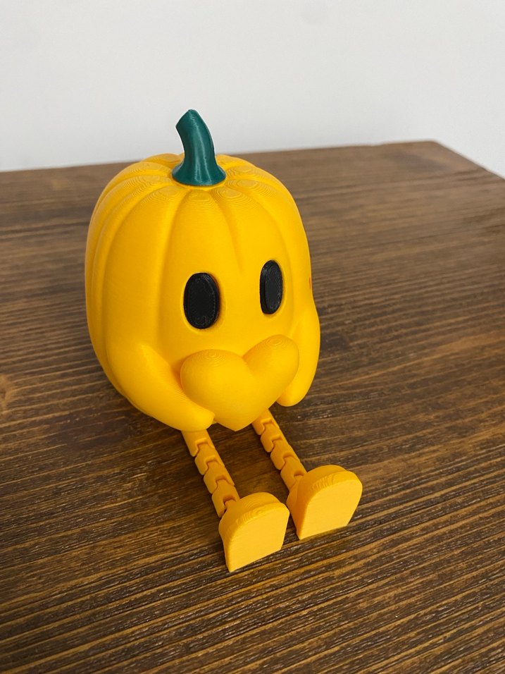 Sarı Kabak Figürlü Oyuncak - Görsel 2