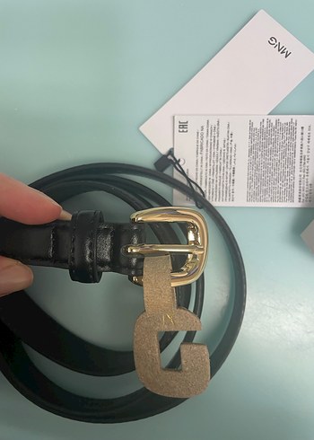 Kadın Siyah Deri Kemer - Görsel 5