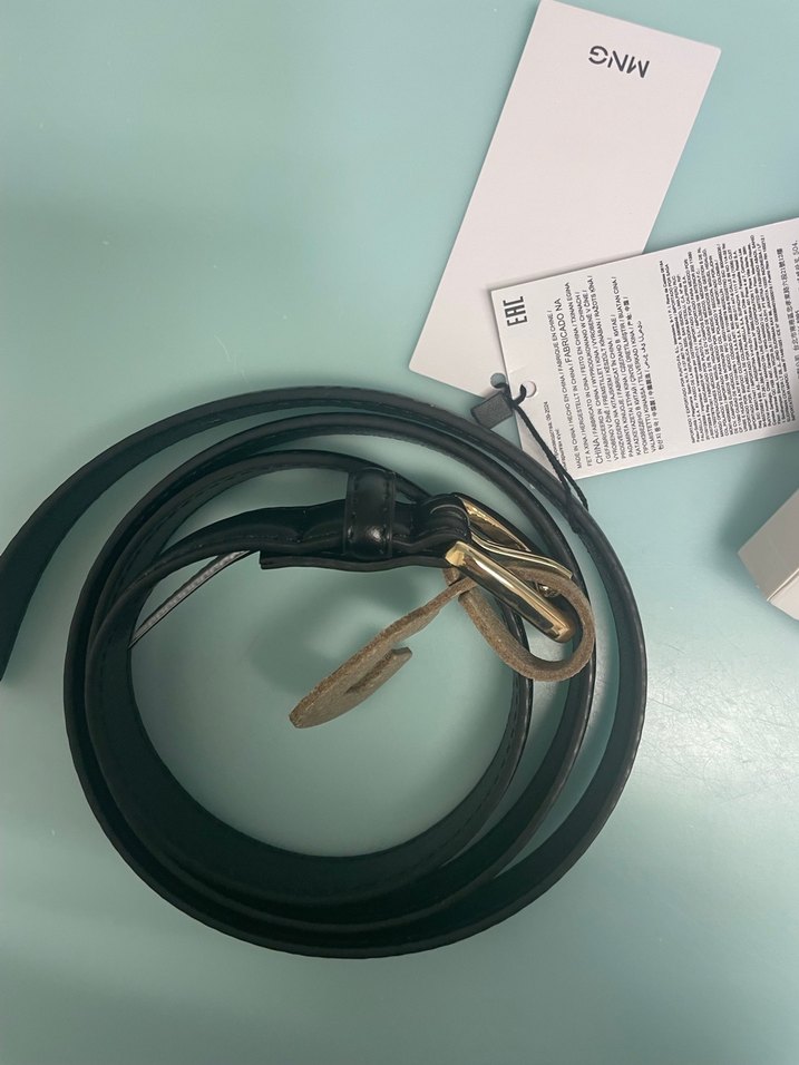 Kadın Siyah Deri Kemer - Görsel 4