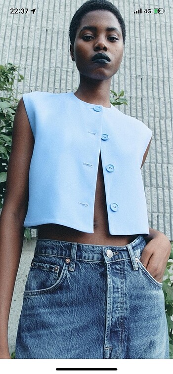 Crop yelek