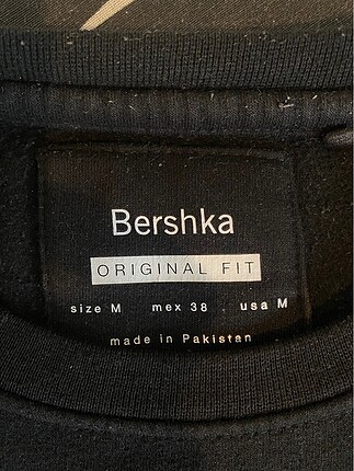 Bershka siyah sweatshirt