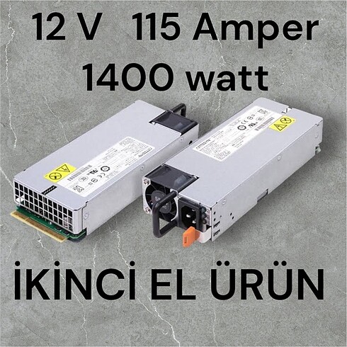 12 volt 115 amper 1400 watt adaptör