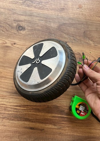 Hoverboard Tekerleği ve Şarj Kablosu