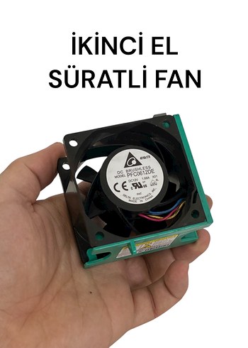 İkinci El Hızlı Yeşil Fan 12 bolt