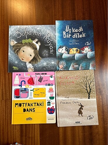 Ciltli 4+ yaş 4 kitap