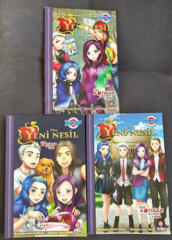 Disney Yeni Nesil Manga Çocuk Kitapları