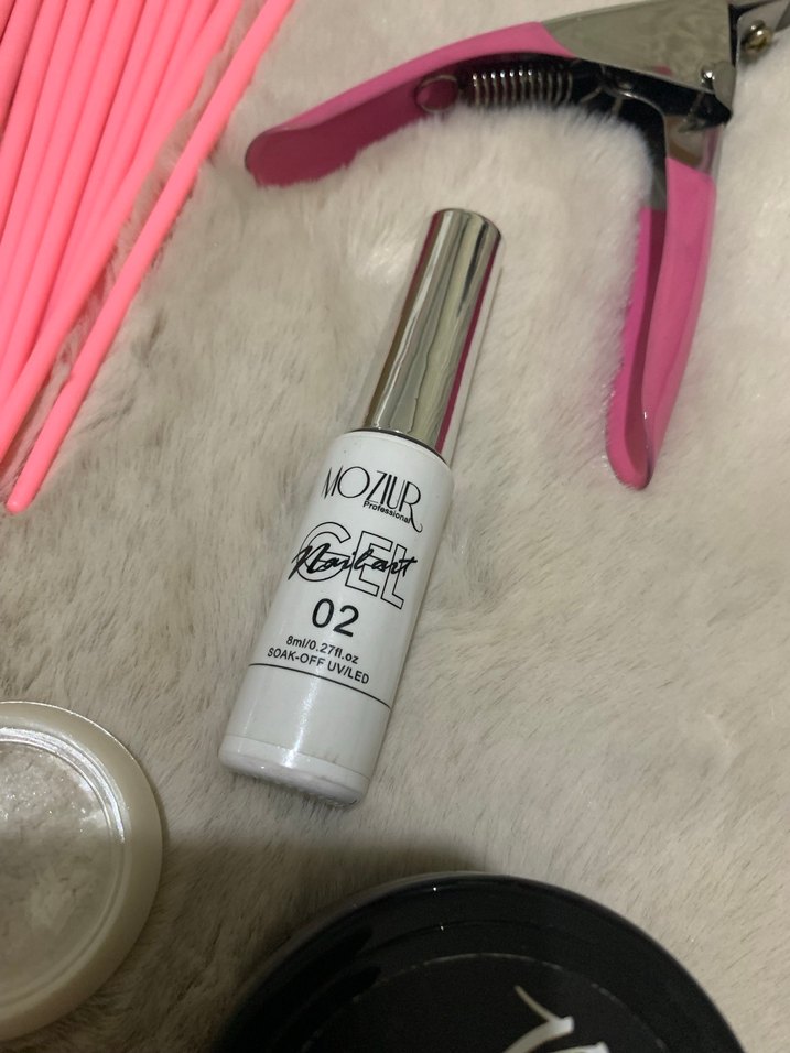 Pembe Tırnak Bakım Seti ve Jel Oje - Görsel 4