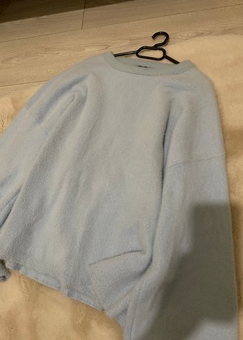 Mavi Kadın Salaş kazak - Görsel 2