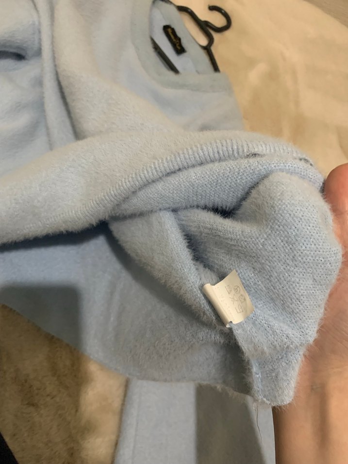 Mavi Kadın Salaş kazak - Görsel 5