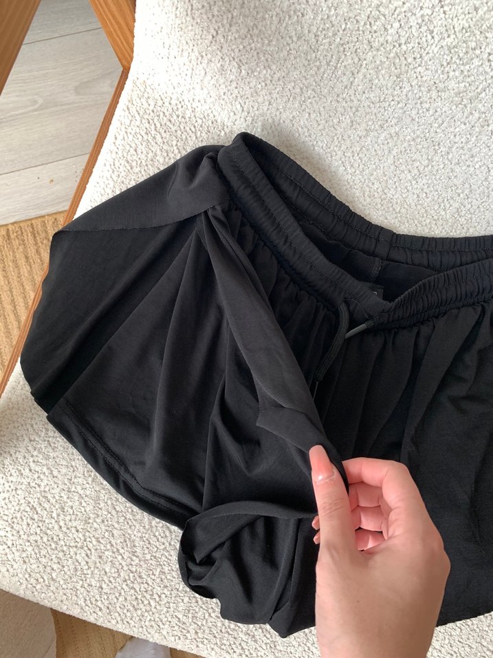 Volanlı Mini Şortlu etek - Görsel 5