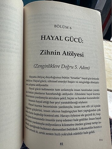  Beden Düşün ve zengin ol