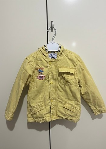 Erkek Çocuk Sarı Denim ceket/mont - Görsel 2