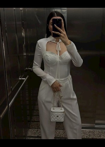 Dekolte bluz yeni etiketli - Görsel 4