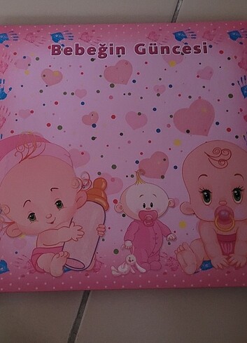 Kız bebek doğum hatıra güncesi