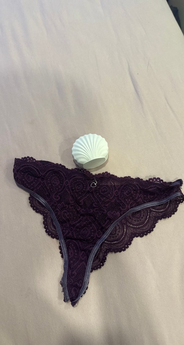 Mor Bohem Dantel Midi Kadın İç Çamaşırı seksi kullanılmış - Görsel 2