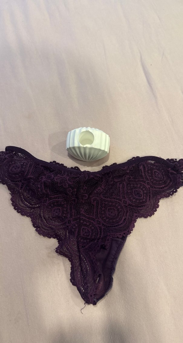 Mor Bohem Dantel Midi Kadın İç Çamaşırı seksi kullanılmış - Görsel 3