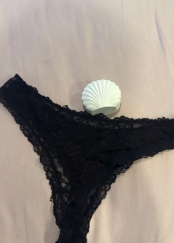 Siyah Dantelli Midi Kadın İç Giyim kullanılmış çamaşır - Görsel 3
