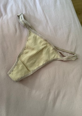 Pembe Puantiyeli Midi Kadın İç Çamaşırı kullanilmis - Görsel 2