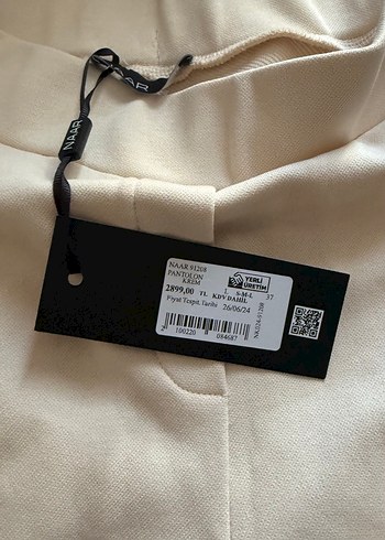 Beyaz - BEJ Kapüşonlu ithal Kadın Sweatshirt alt üst takım - Görsel 4