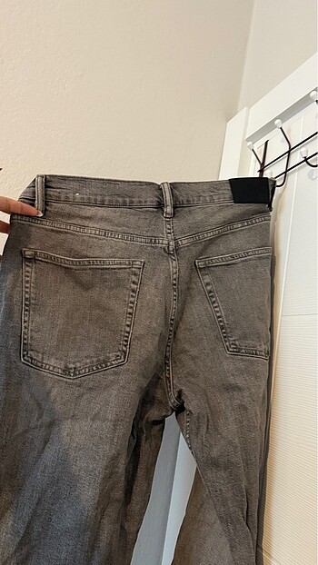 xl Beden ZARA FÜME ANTRASİT GRİ JEAN KOT PANTOLON HİÇ GİYİLMEDİ
