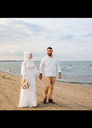 Beyaz elbise