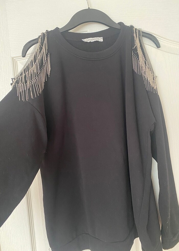 Sweatshirt zincirli - Görsel 4