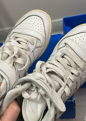 Adidas forum HI kadın spor ayakkabı - Görsel 4