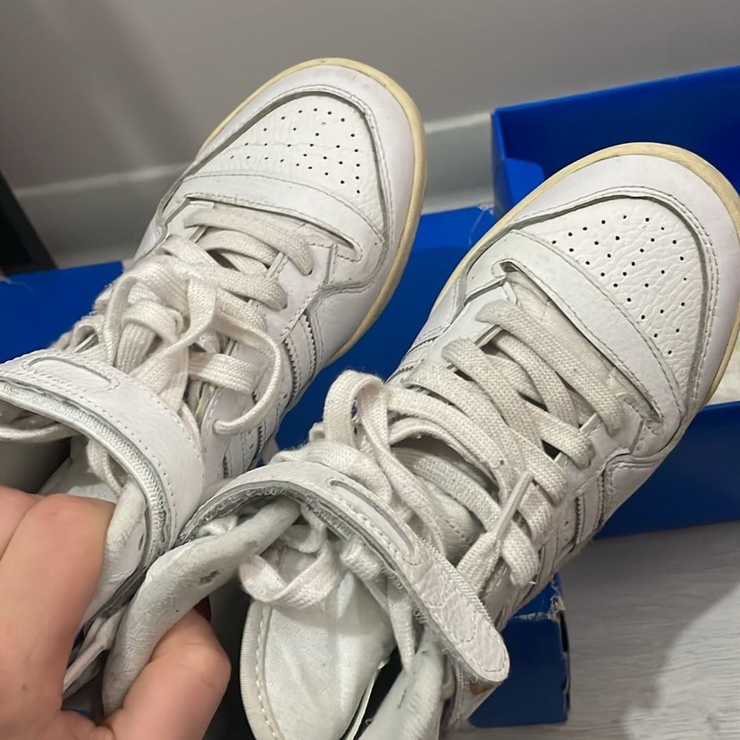 Adidas forum HI kadın spor ayakkabı - Görsel 4