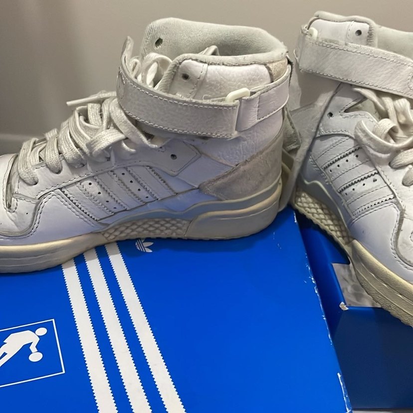 Adidas forum HI kadın spor ayakkabı - Görsel 2