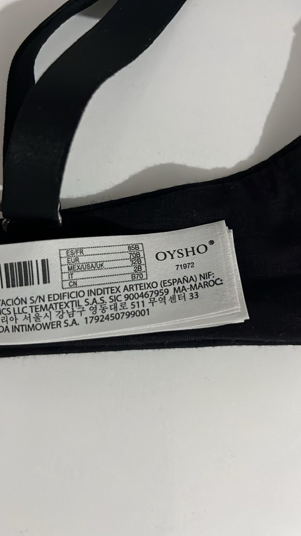 Pamuk Karışımlı Siyah Üçgen Push-up Sütyen - Görsel 3