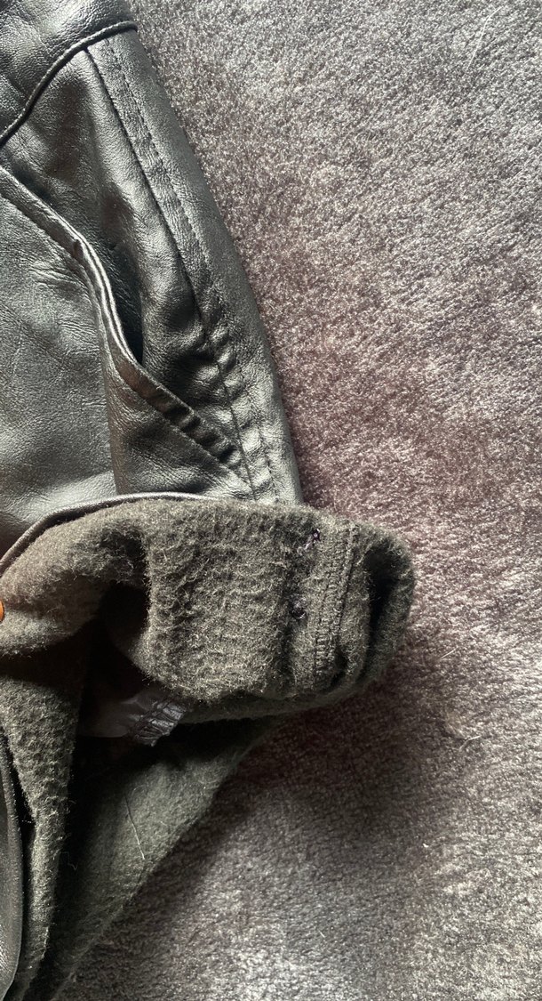 Kadın Gri Deri Mini Şort Tokalı - Görsel 2