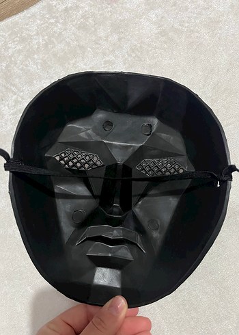 Erkekler İçin Siyah Maske - Görsel 2