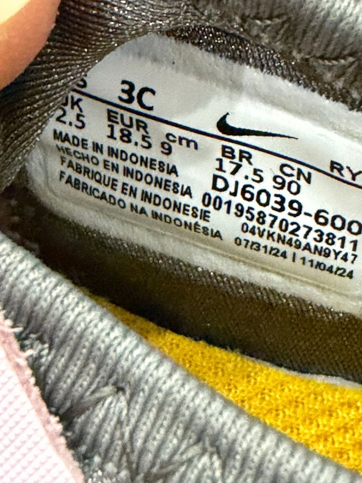 Kız Çocuk Pembe Cırtlı Spor Ayakkabı - Görsel 3