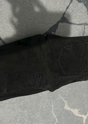 Siyah Kadın Skinny Street Wear Jean - Görsel 2