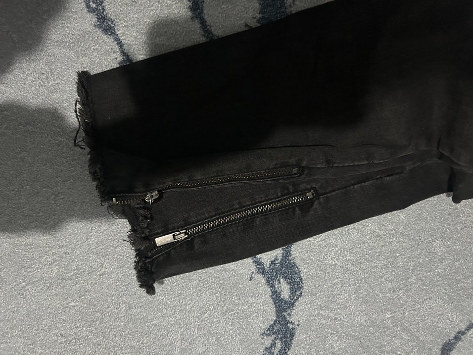 Siyah Kadın Skinny Street Wear Jean - Görsel 3