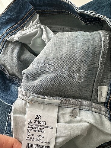 28 Beden mavi Renk Lcw skiny jean