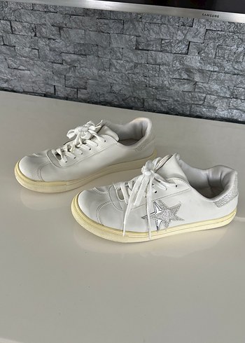 36 Beden Beyaz Kadın Sneakers Spor Ayakkabı