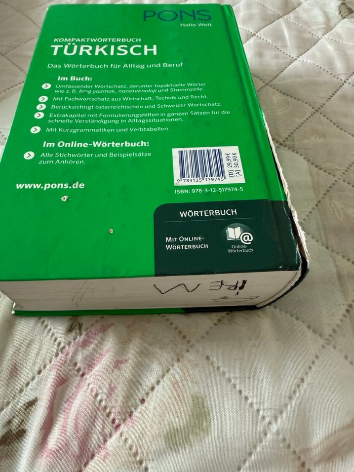 Pons Almanca Yabancı Dil Sözlüğü - Görsel 5