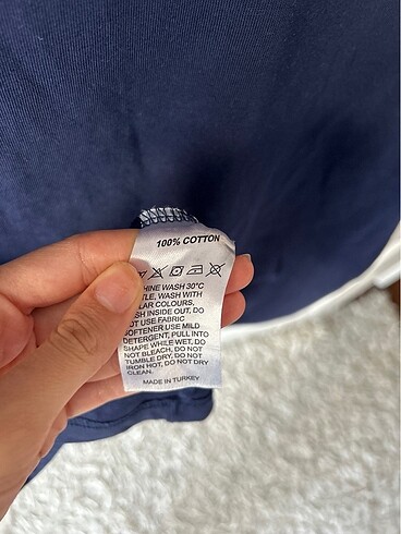 l Beden lacivert Renk Oversize Tshirt