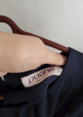 Leopar Desenli lacivert Uzun Abiye Elbise - Görsel 4