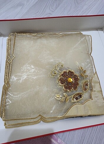 Boncuk işlemeli salon takımı - Görsel 8