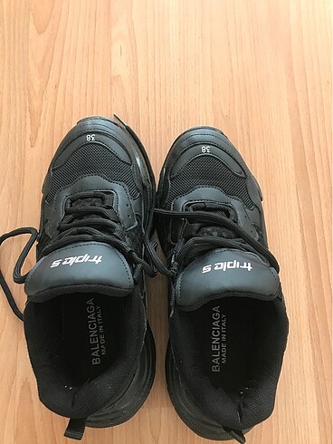 38 Beden siyah Renk Şık spor ayakkabı