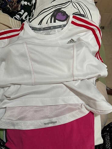 s Beden beyaz Renk Adidas kadın tshirt