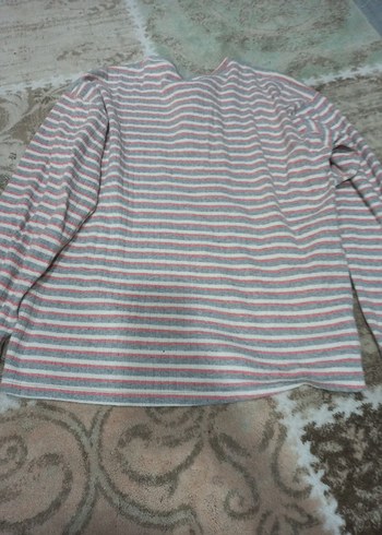 Gri Nakışlı Bohem Kız Triko Gömlek - Görsel 3