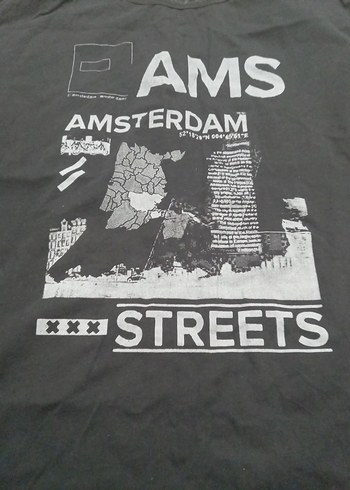 Siyah Baskılı Erkek Kolsuz Tişört - Görsel 2