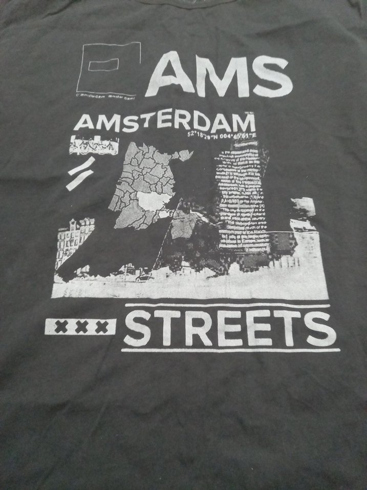 Siyah Baskılı Erkek Kolsuz Tişört - Görsel 2