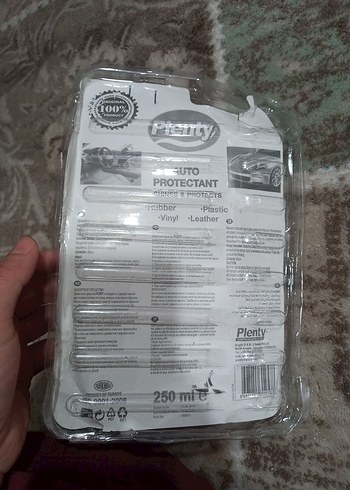 Plenty Oto Koruyucu Temizleyici ve Sünger - Görsel 2